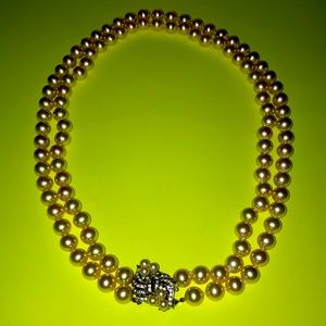 Double strand le mar Madrid vintage pearls
